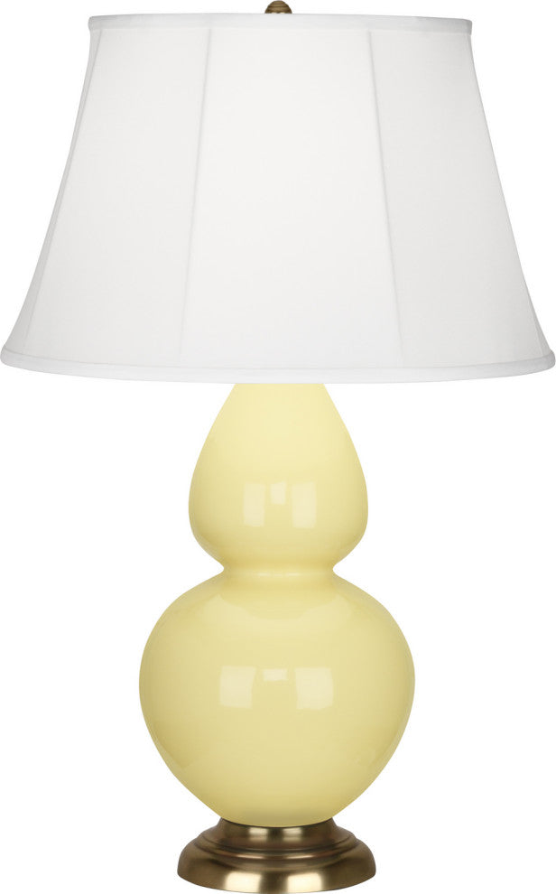 Robert Abbey RA-1604 1-Light Table Lamp, Double Gourd