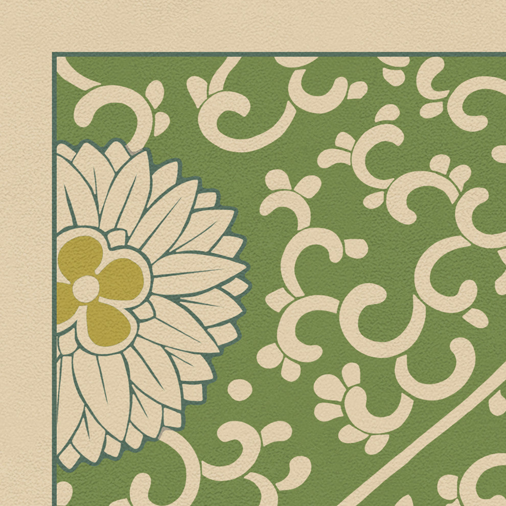 Joli Sol Ophelia Vinyl Mat, 36x60 Rectangle
