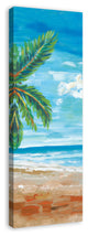 Beach Scene  20x60 Canvas Wall Art