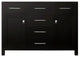 Caroline 48" Single Bathroom Vanity Cabinet, Espresso