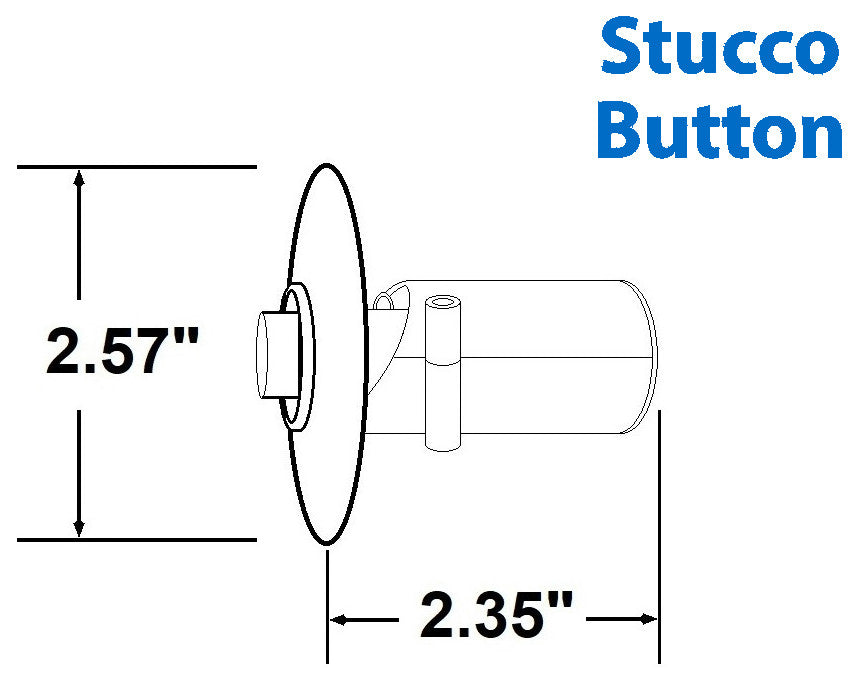PrimeChime Plus 2 - Video Compatible Doorbell Chime Kit, Polished Brass, Stucco Button