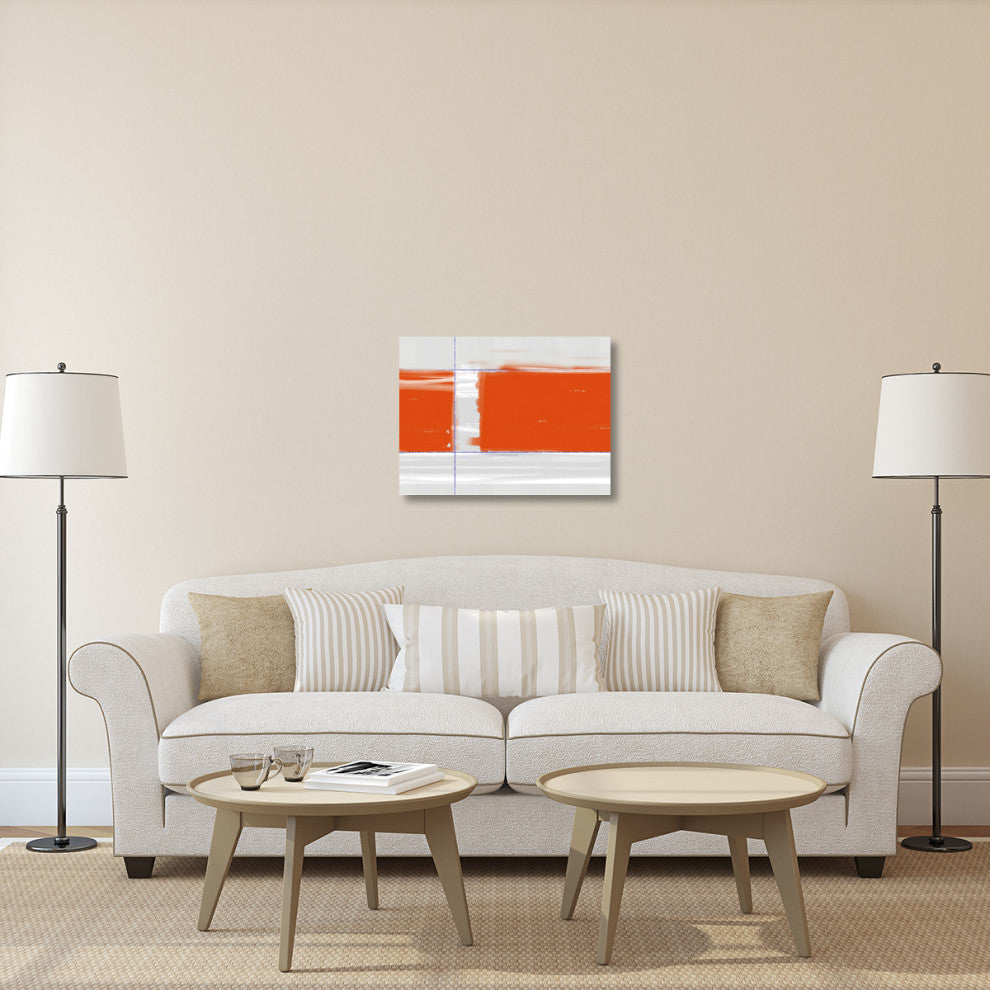 "Orange Rectangle" Fine Art Print