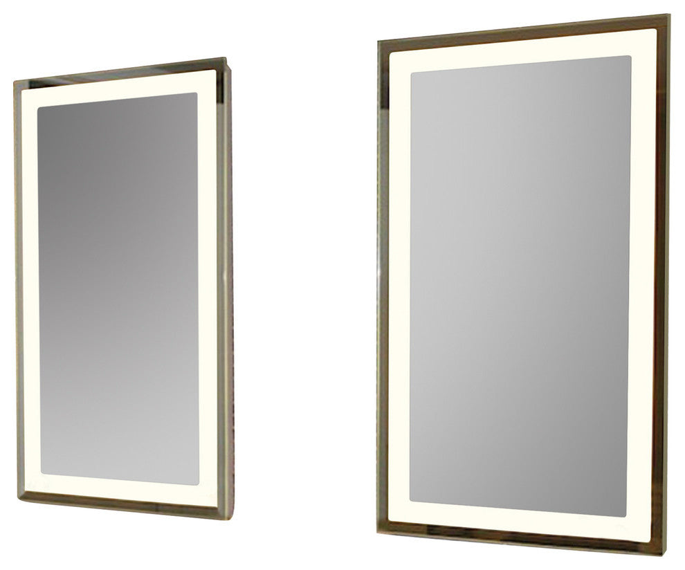 Illume LED Rectangle Backlit Mirrors, 22"x66"