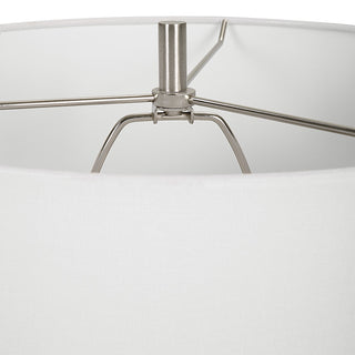 Uttermost 30192 Band Together Crystal/Wood Table Lamp