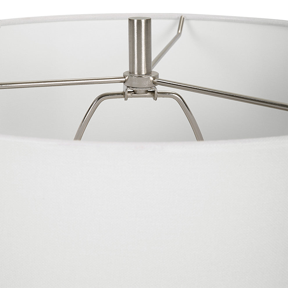 Uttermost 30192 Band Together Crystal/Wood Table Lamp