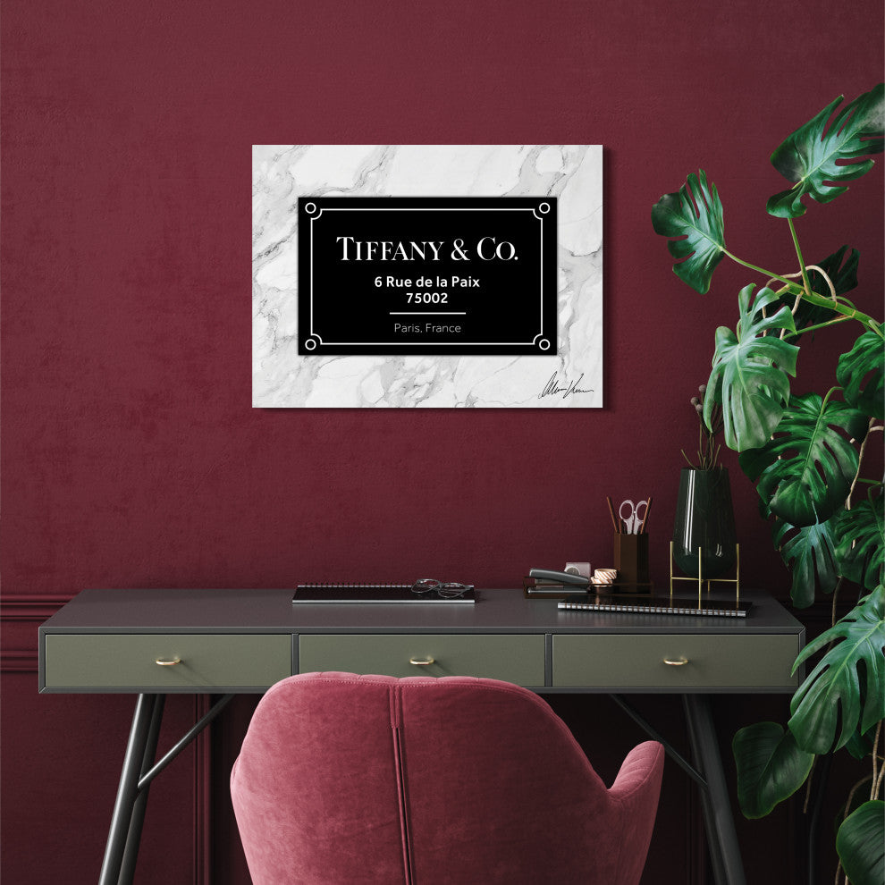"Prestige Brand"Frameless Reverse Printed Tempered Glass Wall Art Set of 4