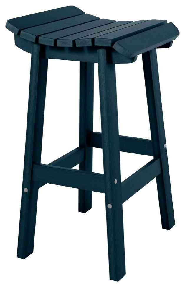 Summit Square Bar Height Stool, Federal Blue