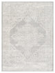 Surya Roma ROM-2348 9'x12'3" Rug, Light Gray/Medium Gray/White