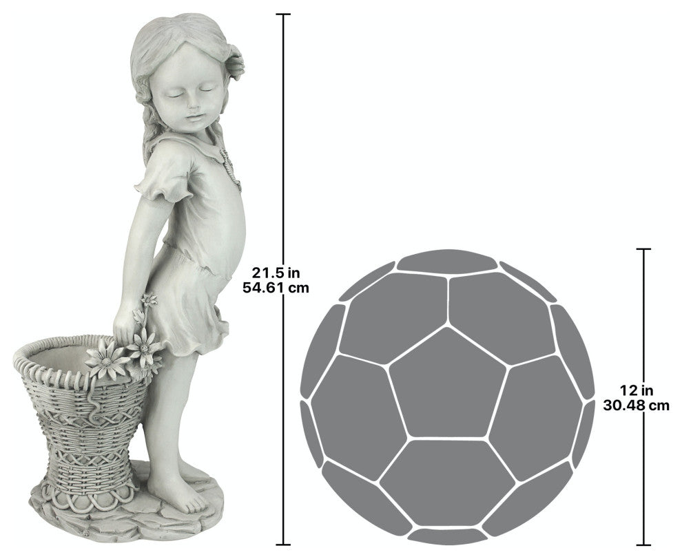 Francis the Flower Girl Statue
