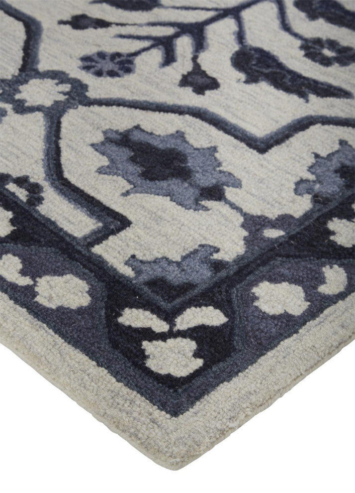 Weave & Wander Faris Charcoal 9'x12' Hand Tufted Area Rug