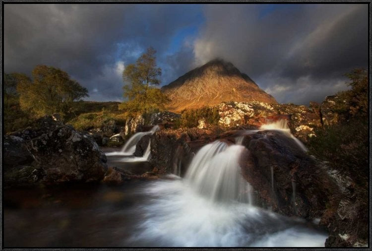 "Scotland" Framed Canvas Giclee by Krzysztof Nowakowski, 37x25"