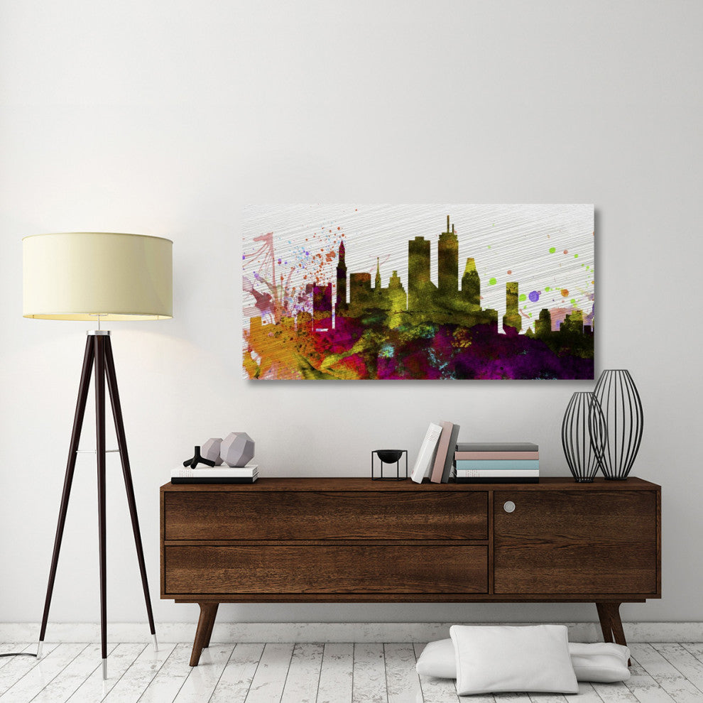 "Boston City Skyline" Fine Art Print
