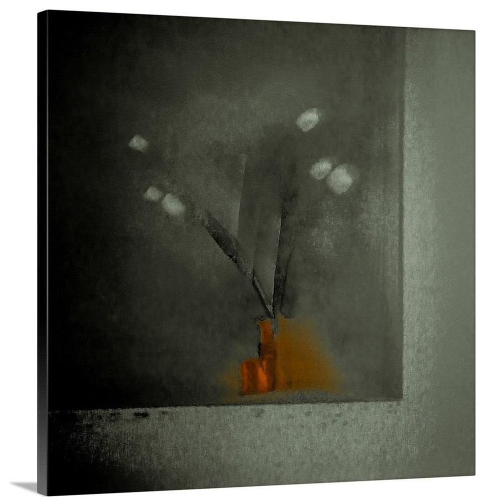"Red Vase" Wrapped Canvas Art Print, 20"x20"x1.5"