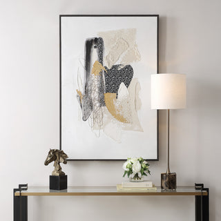 Uttermost Scatter Abstract Hand Painted Canvas Art