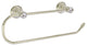 Carolina Crystal Wall Mounted Paper Towel Holder, Polished Nickel