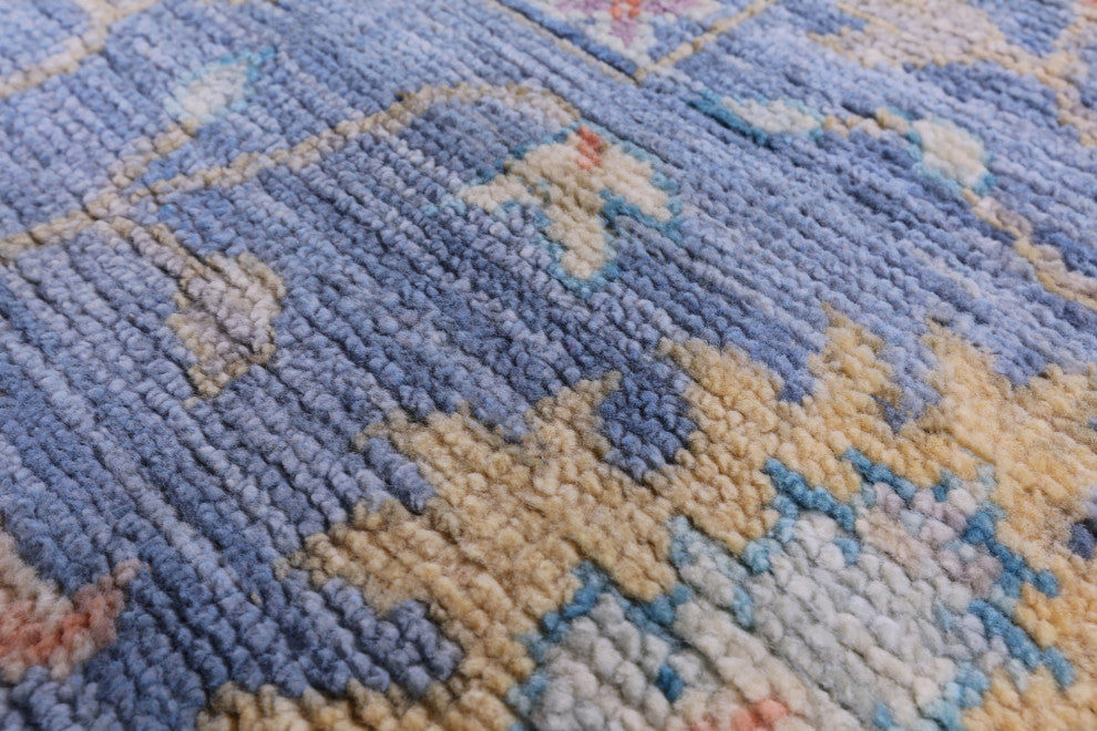 Turkish Oushak Hand-Knotted Rug 8' 11" X 12' 4" - Q15593