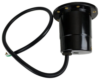 12V Composite Ground Well Light With Open Face Cover, Raw Brass