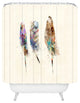 Deny Designs Brian Buckley Free Feathers Shower Curtain