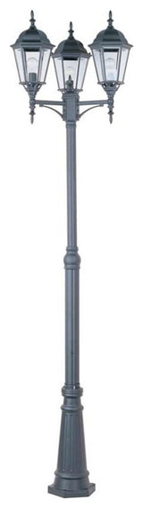 Maxim Lighting 3-Light Outdoor Pole/Post Lantern Black - 1105BK