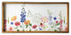 Vivid Spring Garden Wooden Framed Canvas Wall Art