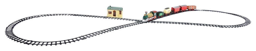24-Piece Battery Operated and Animated Continental Train With Sound