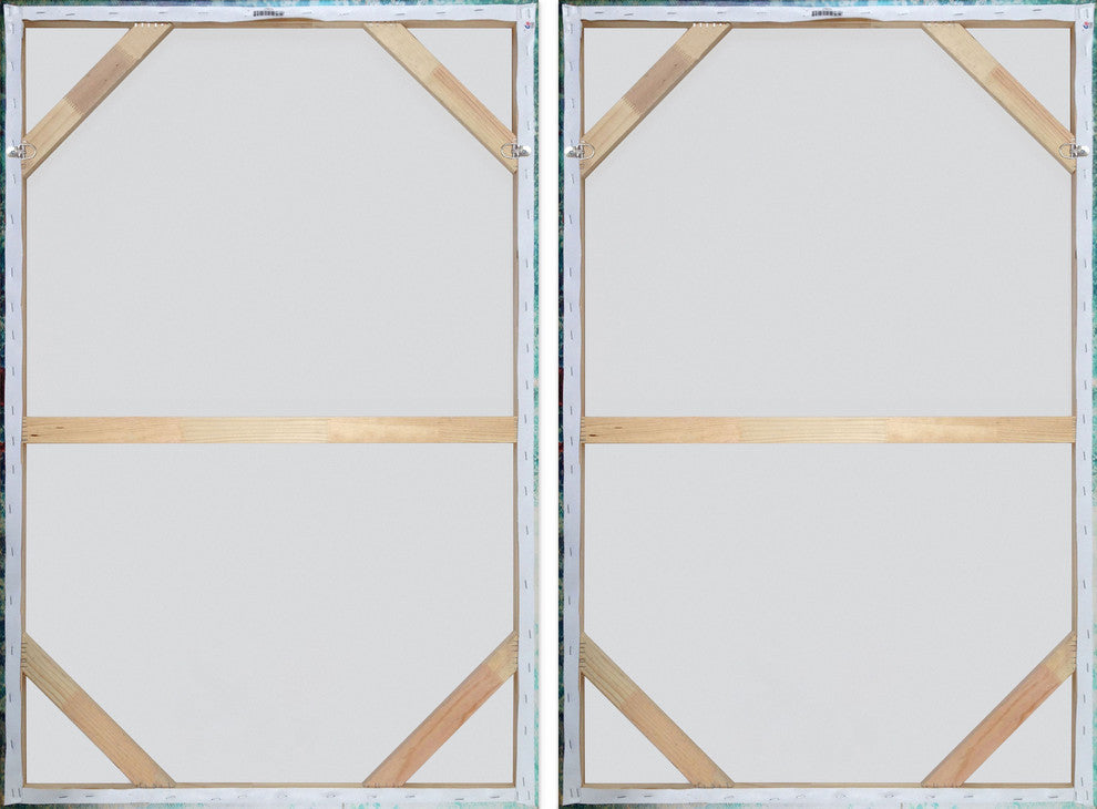 Fading Glow Diptych Canvas Print, 2-Piece Set, 48"x36"