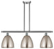 Ballston Dome Island Light, Brushed Satin Nickel, Brushed Satin Nickel