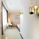 Venezia ETL Certified Integrated LED Wall Sconce Lighting Fixture, Gold