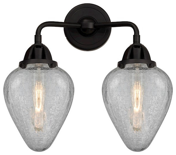 Innovations Lighting 288-2W-BK-G165-LED 2 Light 14.5" Bath Vanity Light