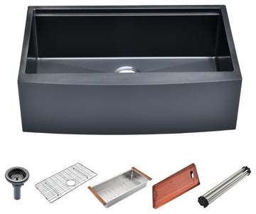 33" L X 21" W Farmhouse Kitchen Sink