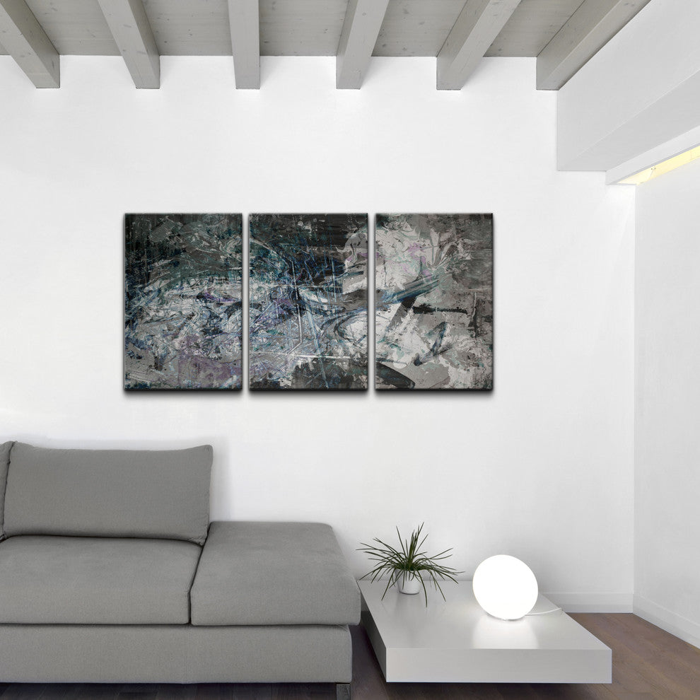 Abstract 3-Piece Canvas Wall Art