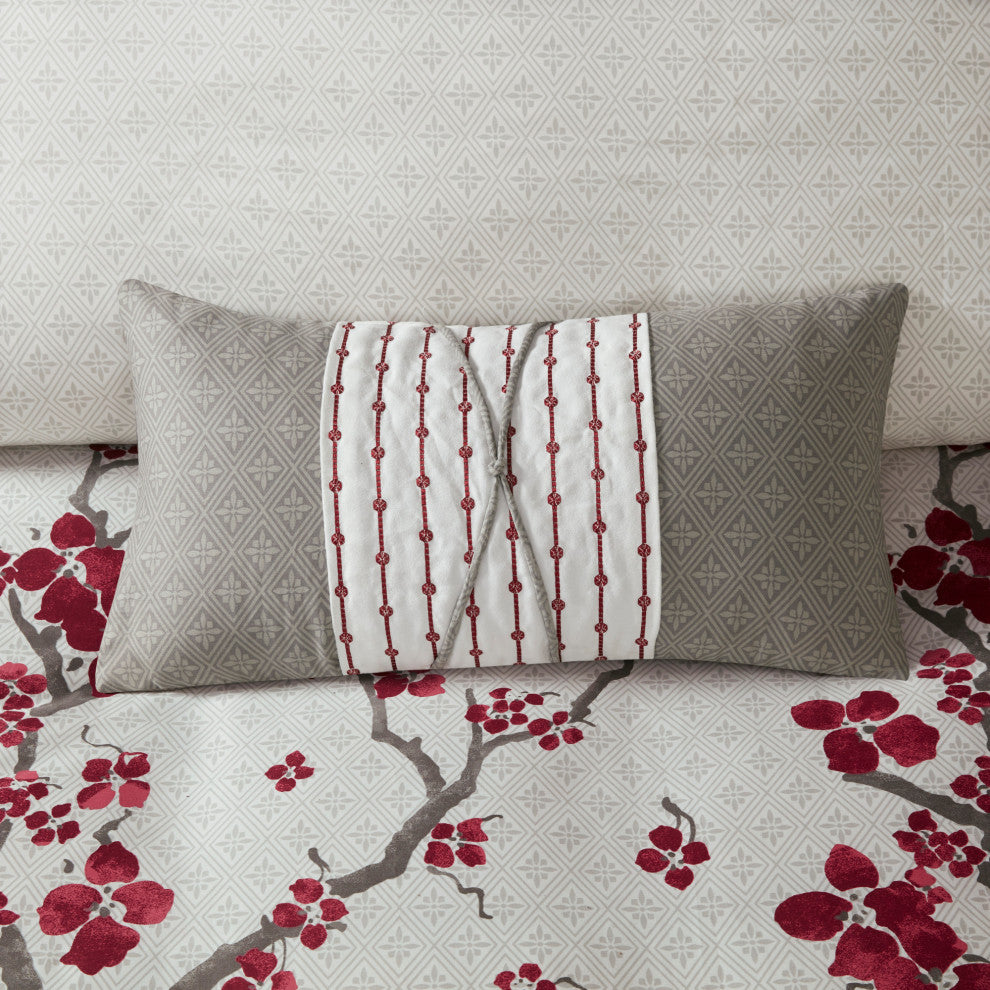 N Natori Cherry Blossom Oblong Pillow