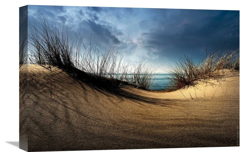 "Dunes" Stretched Canvas Giclee by Wim Schuurmans, 22x15"
