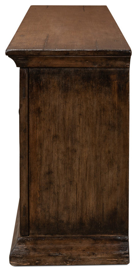 Provincial Storage Sideboard Cabinet For Living Room