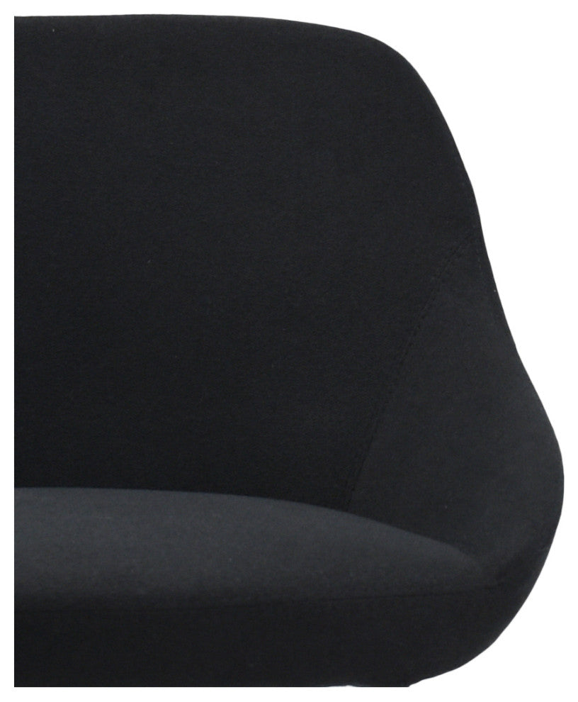 Counter Stool Black Contemporary