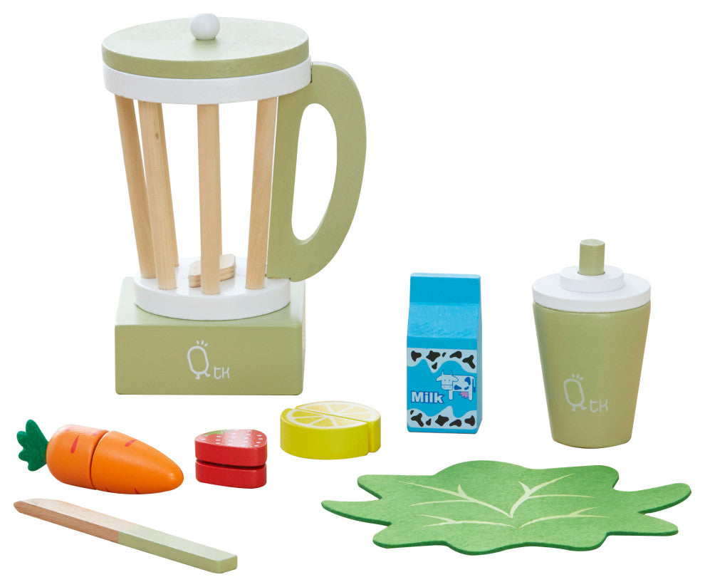 Wooden Blender play kitchen accessories