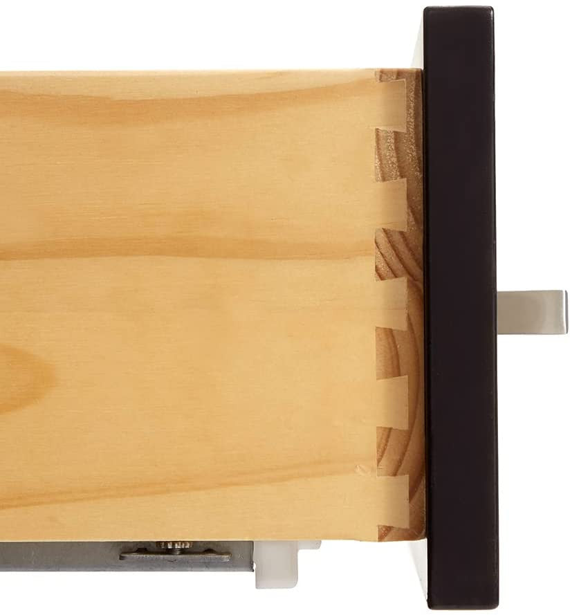 ARIEL Cambridge 73" Double Rectangle Sink Espresso Vanity Quartz Top, No Mirror