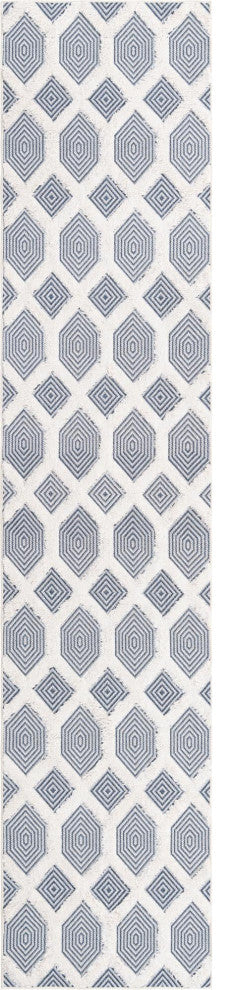 Unique Loom Sabrina Soto Casa Havana Area Rug, Navy Blue, 2' 7 X 12' 0 Runner