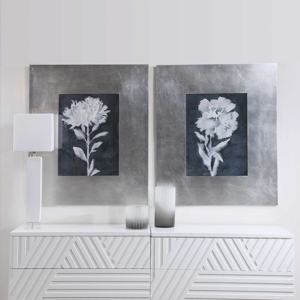 Uttermost Dream Leaves Floral Prints, S/2