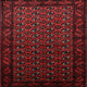 Ahgly Company Indoor Square Mid-Century Modern Area Rugs, 8' Square