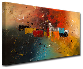 Celebration' Canvas by Cguedez, 18"x36"