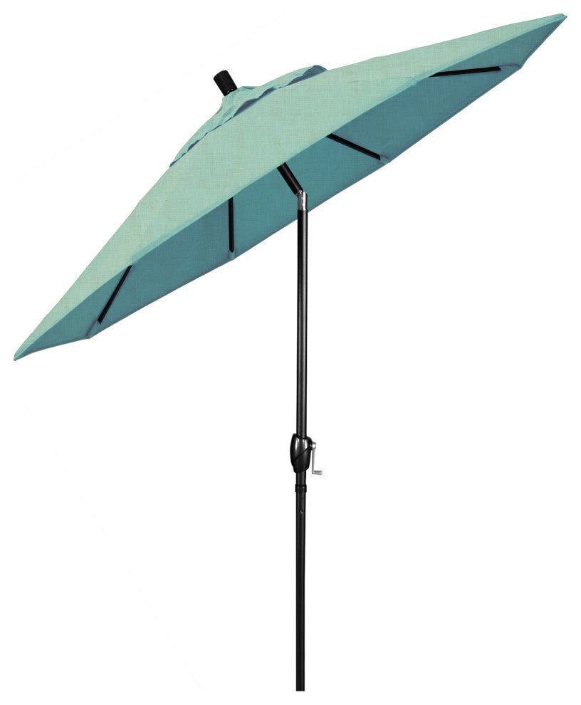 9' Aluminum Umbrella Push Tilt, Spa