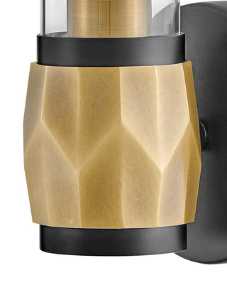 Hinkley Ellison Medium Single Light Vanity, Black