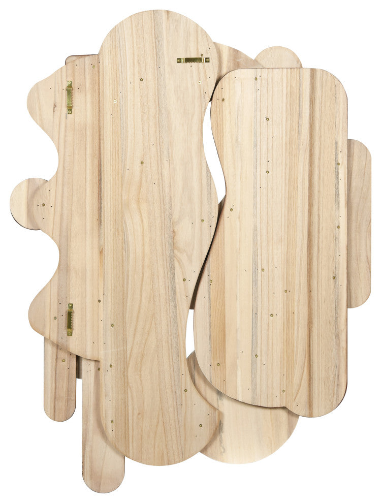 "Sands Serenade" Hand Made Wood Abstracts Wall Art, Ap-102b-4030-02