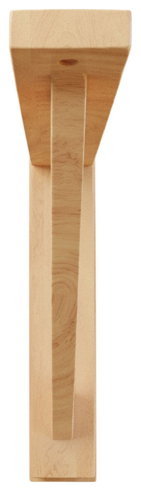 2 1/2"W x 12 3/4"D x 12 1/4"H Traditional Shelf Bracket, Red Oak