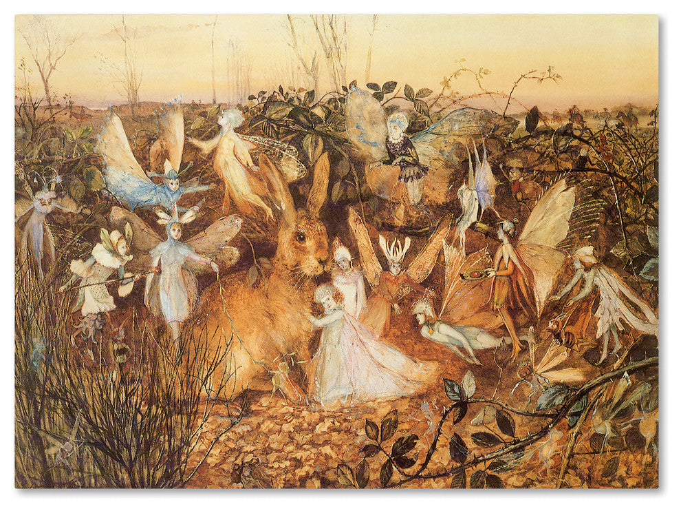 "CA Fairy 26" by Vintage Apple Collection, Canvas Art