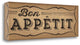 "La Cuisine Burlap I" By Pela Studio, Giclee Print on Gallery Wrap Canvas