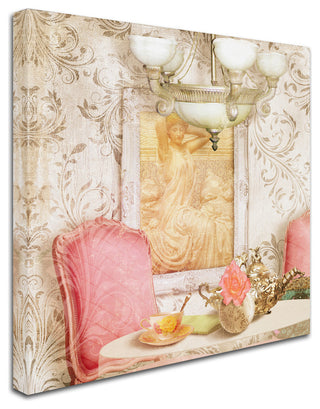 Tina Lavoie 'Hotel Regina Paris Tea Room I' Canvas Art, 18" x 18"