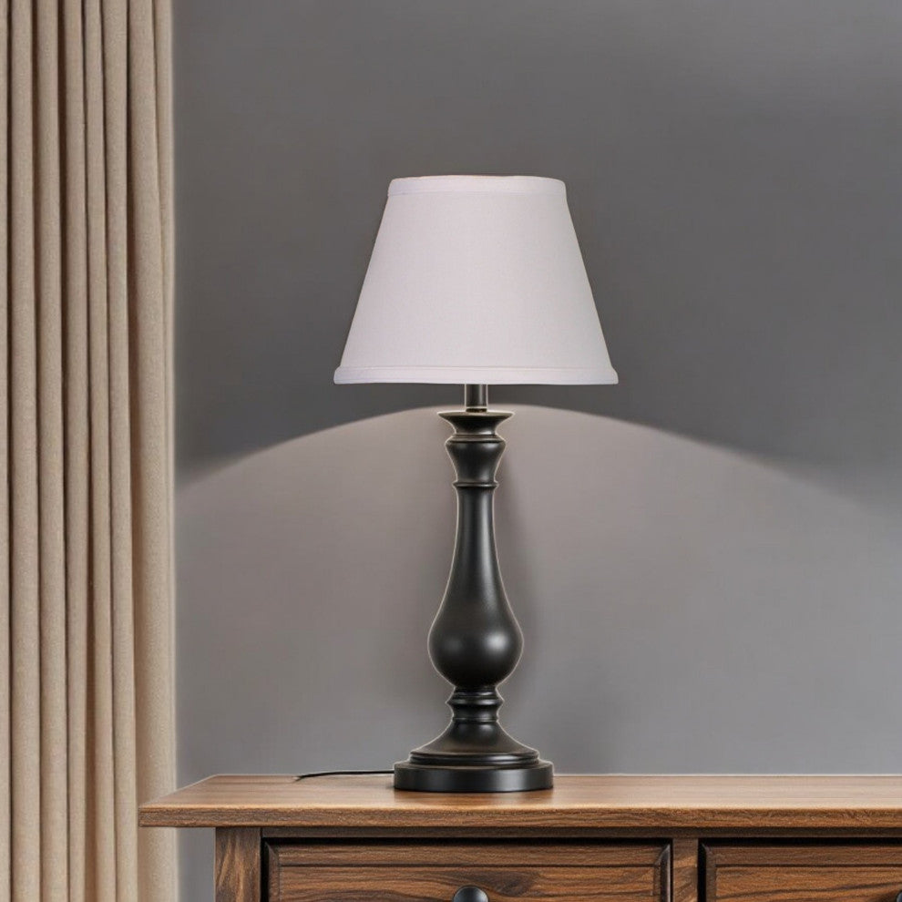 White No Slub Innsbruck Empire Lamp Shade 8" Bottom