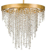 Windham 6-Light Chandelier, Antique Gold